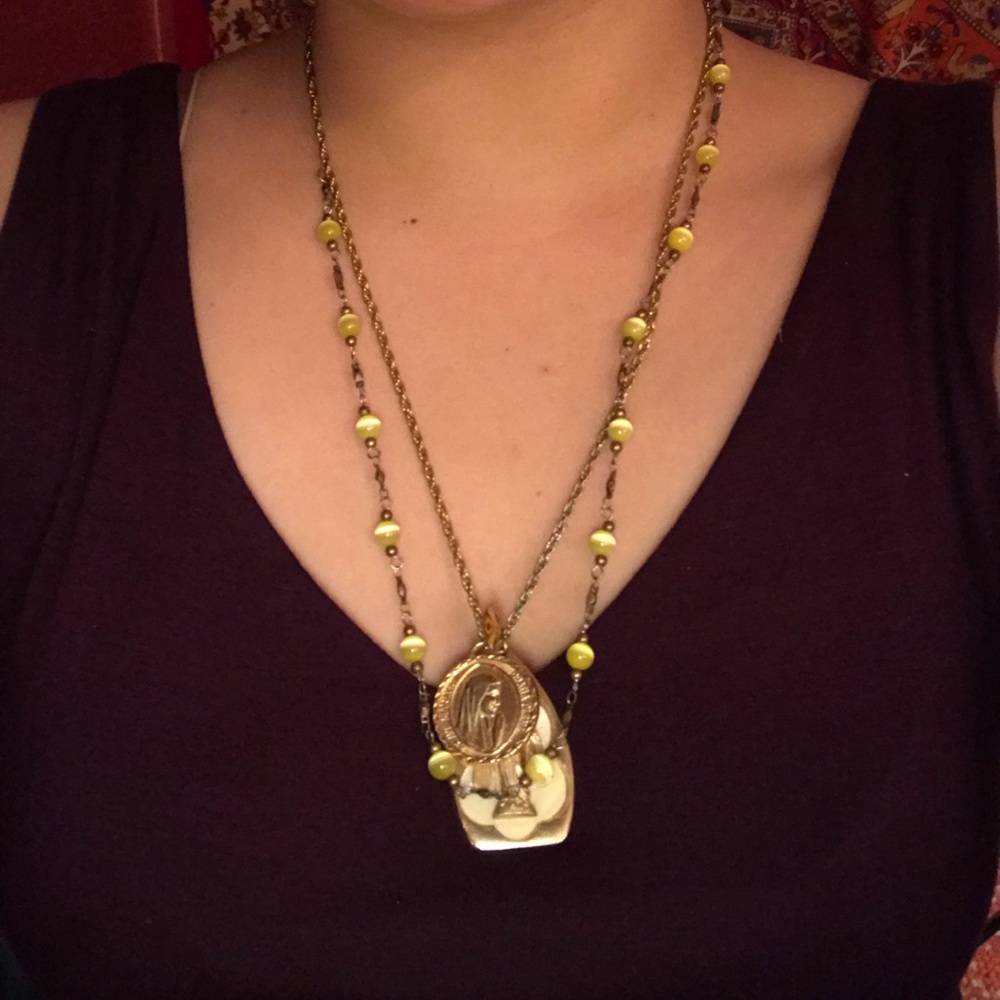 Religious necklaces. One of a kind